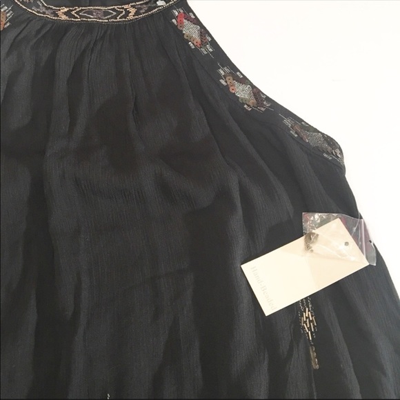 NWT Stitch Fix Pixley black beaded dress large - Picture 4 of 4